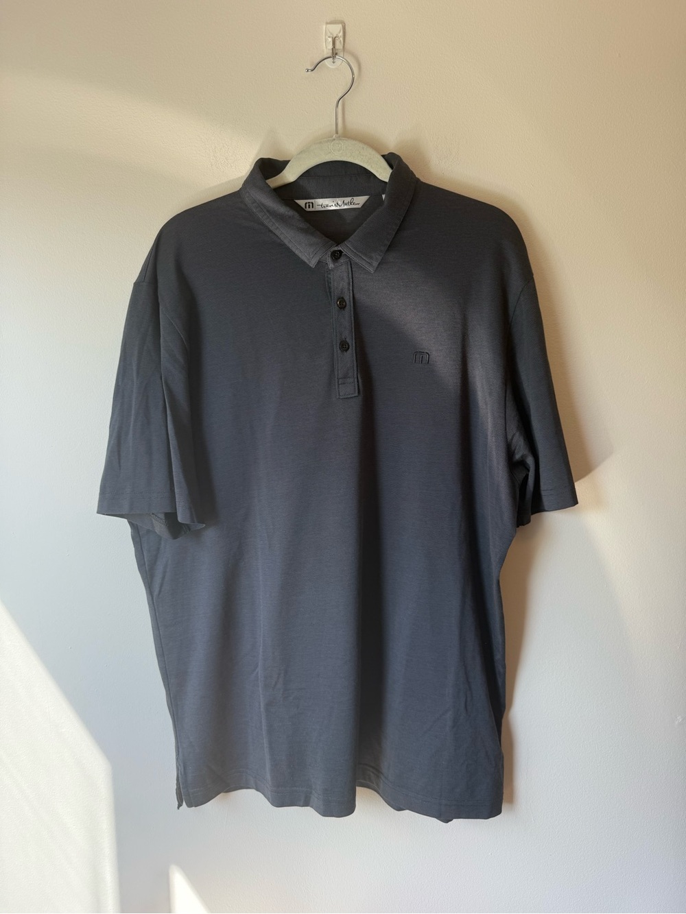 Travis Mathew Men's Short Sleeve Polo Shirt, Size XL